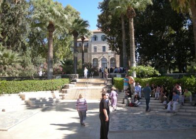Mount of Beatitudes - Elbow Holy Land Tours - Christian Tours of Israel & the Holy Land