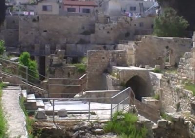 Pools of Bethesda - Elbow Holy Land Tours - Christian Tours of Israel & the Holy Land