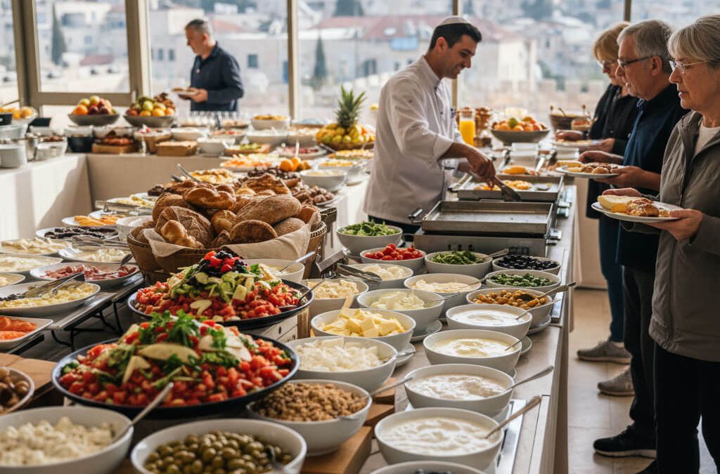 A Pilgrim’s Palate: What to Expect from Israeli Food (And Your Hotel Buffet)